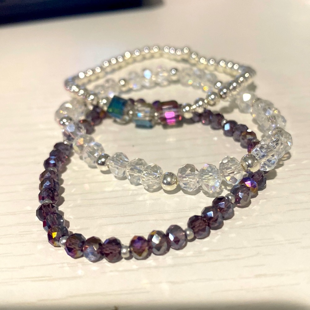 Handmade brand new beaded bracelets